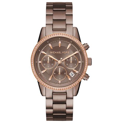 michael kors horloges dames zwart glas|horloge Michael Kors dames.